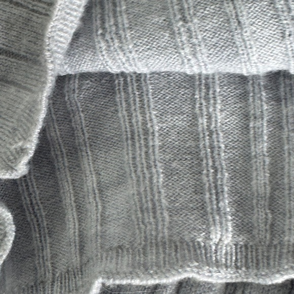 Anthropologie Daily Practice Textured Column Sweater Dress Light Grey Sz XL - Picture 5 of 8